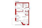 Erdgeschoßwohnung Schelklingen - 2 Zimmer, 56 m&sup2;, 760&euro; | Angebot:26084856