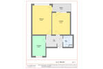 Etagenwohnung Neu-Ulm Pfuhl - 2 Zimmer, 62 m&sup2;, 768&euro; | Angebot:26686980