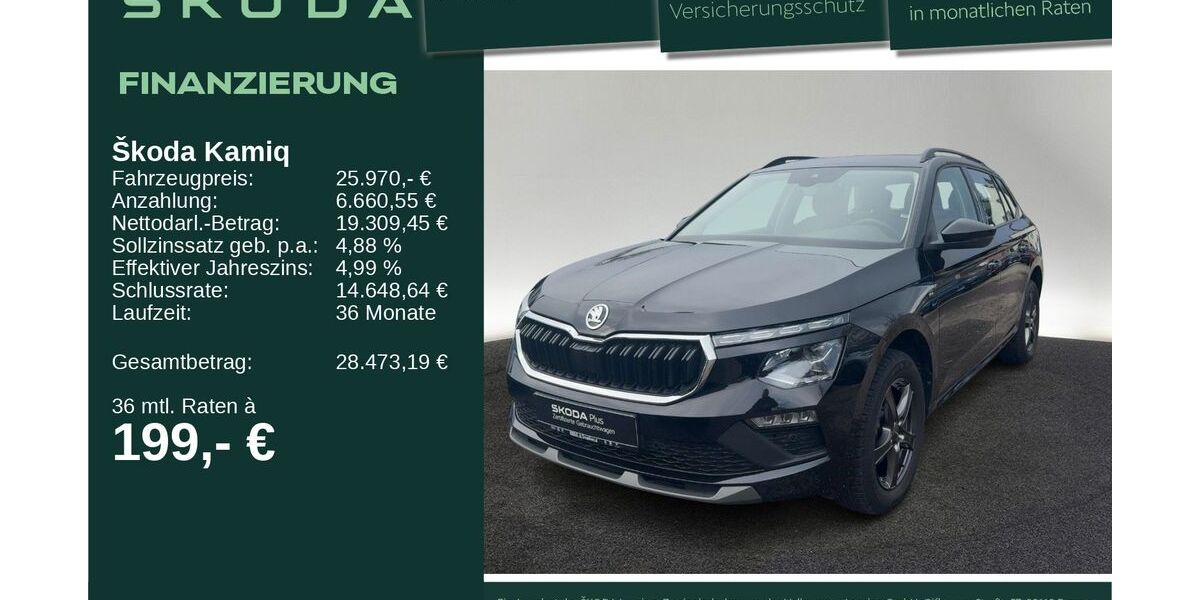 Skoda Kamiq 21.275 km 25.560 &euro; Neu-Ulm 89231