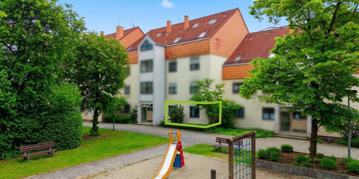 Etagenwohnung Neu-Ulm Ludwigsfeld - 3 Zimmer, 86 m&sup2;, 365.000&euro; | Angebot:26758672