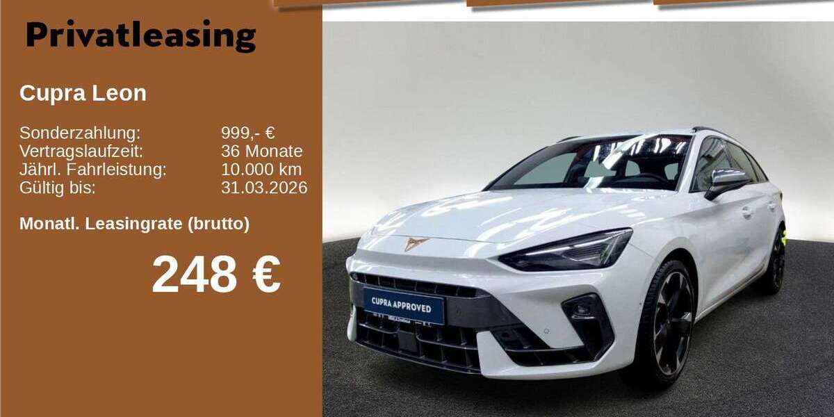 Cupra Leon 24.458 km 31.331 &euro; Neu-Ulm 89231