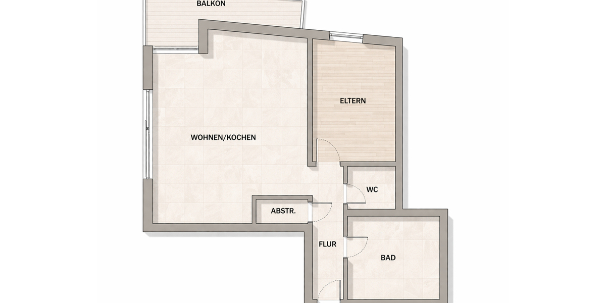 2,5 Zimmer - Designwohnung am Michelsberg – Luxus in Bestlage von Ulm - Etagenwohnung Ulm Obertalfingen | Angebot:26003174