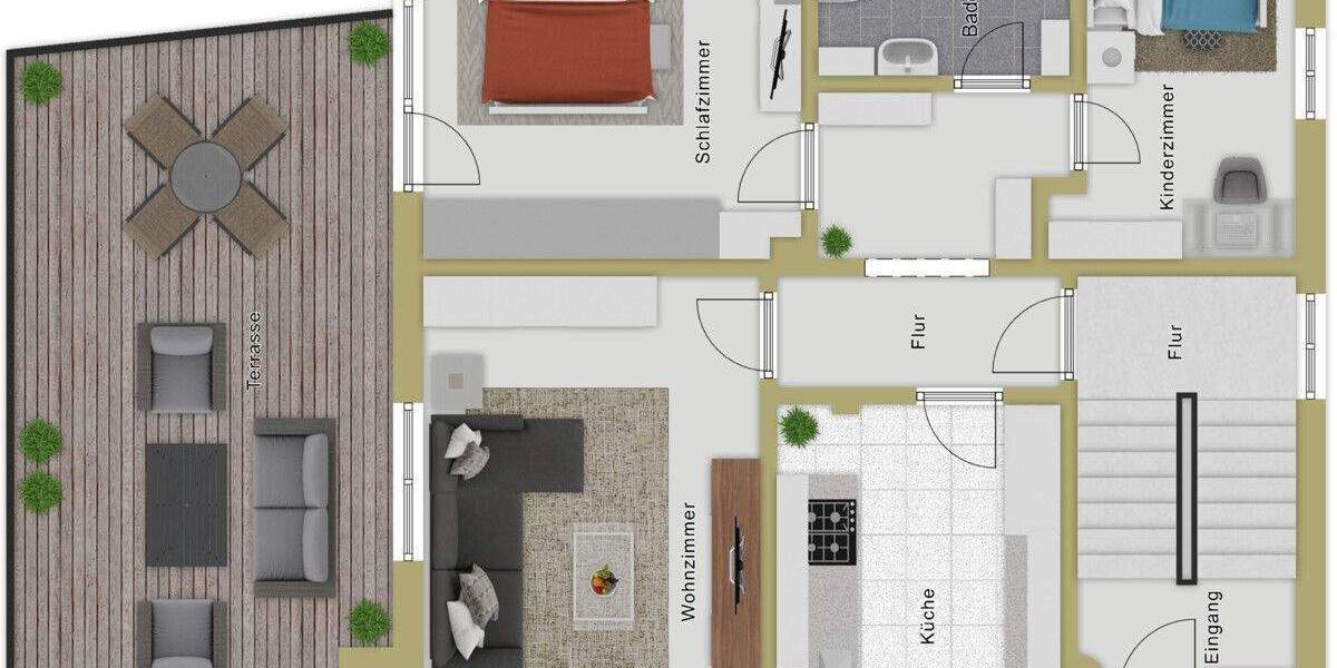 Mehrfamilienhaus, Wohnhaus Blaustein Klingenstein - 5 Zimmer, 125 m&sup2;, 325.000&euro; | Angebot:24672479