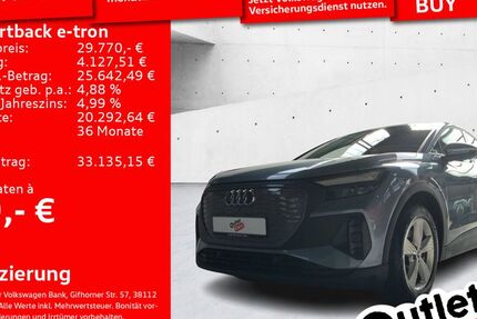 Audi Q4 e-tron 45.148 km 26.910 € Senden 89250