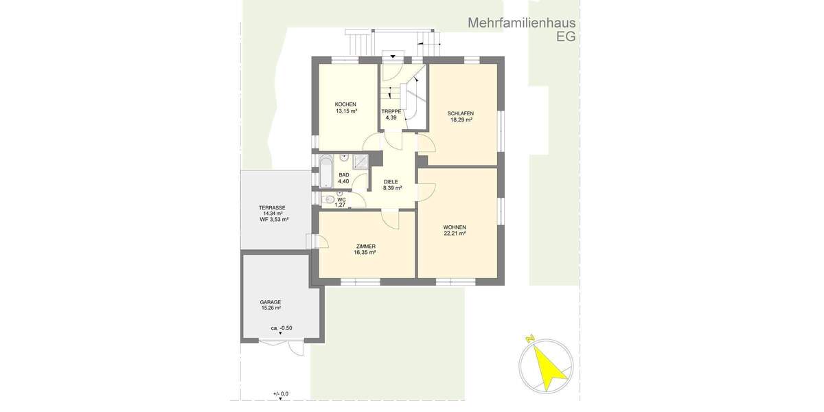 Mehrfamilienhaus, Wohnhaus Ulm Weststadt - 9 Zimmer, 248 m&sup2;, 690.000&euro; | Angebot:24766445