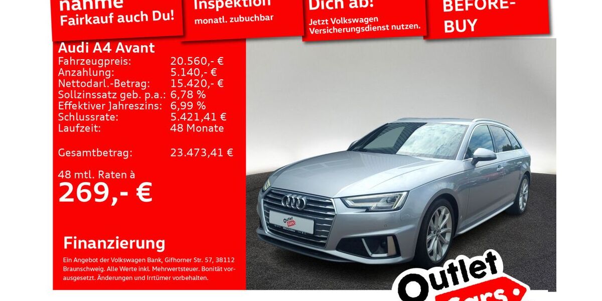 Audi A4 109.346 km 20.560 &euro; Senden 89250