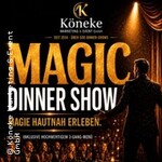 Magic Dinner Show mit 3-Gang-Menü | Exklusive Erlebnisgastronomie