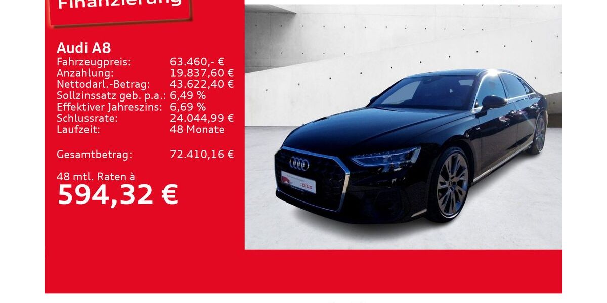 Audi A8 67.283 km 56.420 € Ulm 89073