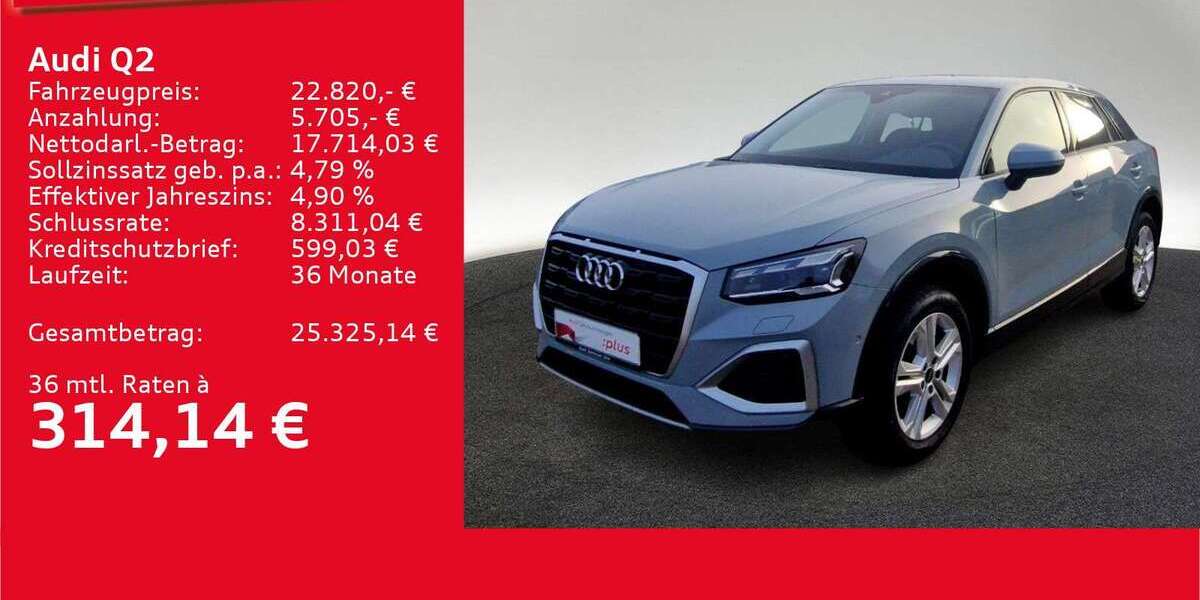Audi Q2 31.143 km 22.820 € Ulm 89073