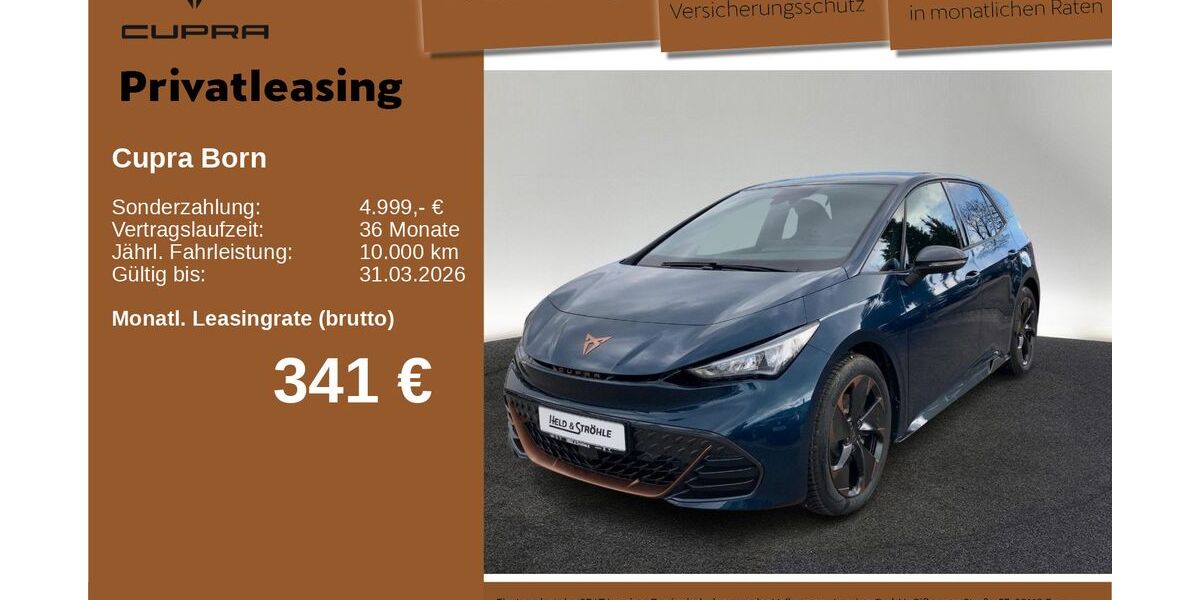 Cupra Born 7.001 km 37.950 &euro; Neu-Ulm 89231