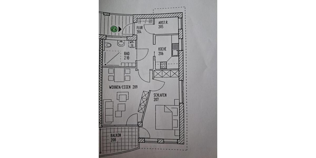 Etagenwohnung Staig - 2 Zimmer, 58 m&sup2;, 195.000&euro; | Angebot:26620598