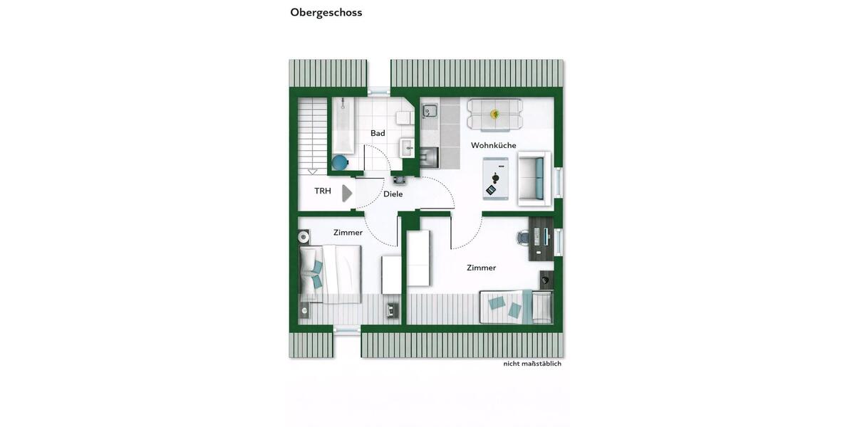 Doppelhaushälfte Offingen - 5 Zimmer, 89 m&sup2;, 269.000&euro; | Angebot:26602751
