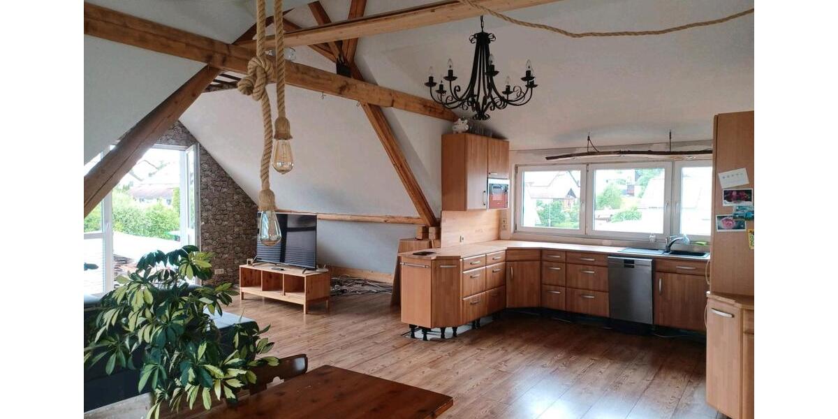 Dachgeschoßwohnung Griesingen - 2 Zimmer, 80 m&sup2;, 1.000&euro; | Angebot:26511156