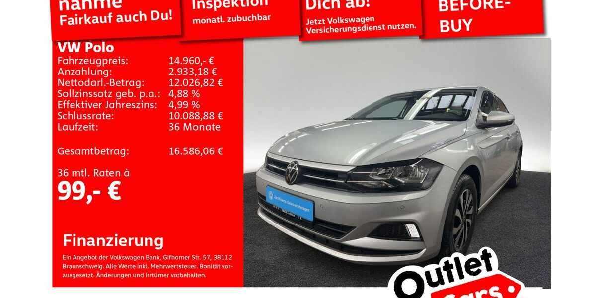 VW Polo 42.794 km 13.720 &euro; Senden 89250