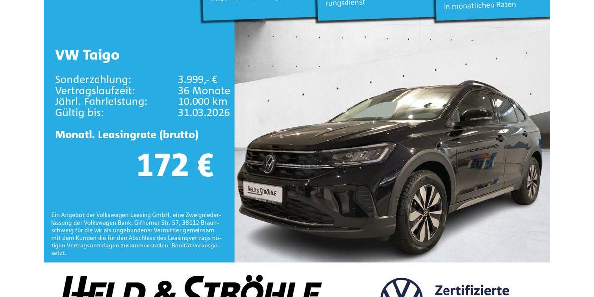 VW Taigo 4.001 km 26.450 &euro; Neu-Ulm 89231