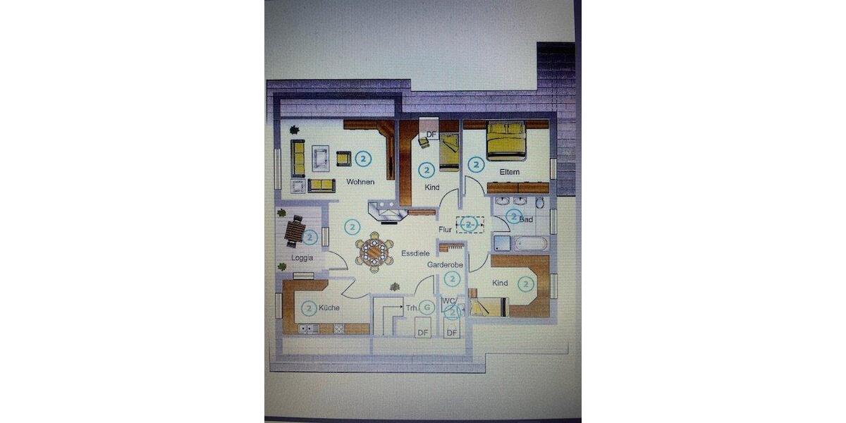 Dachgeschoßwohnung Laupheim - 4 Zimmer, 108 m&sup2;, 340.000&euro; | Angebot:26435774