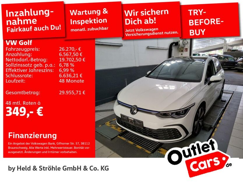 VW Golf 37.633 km 26.270 € Senden 89250