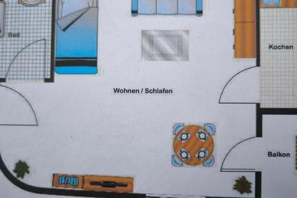 Wohnung Laupheim - 1.5 Zimmer, 37 m&sup2;, 450&euro; | Angebot:26522084