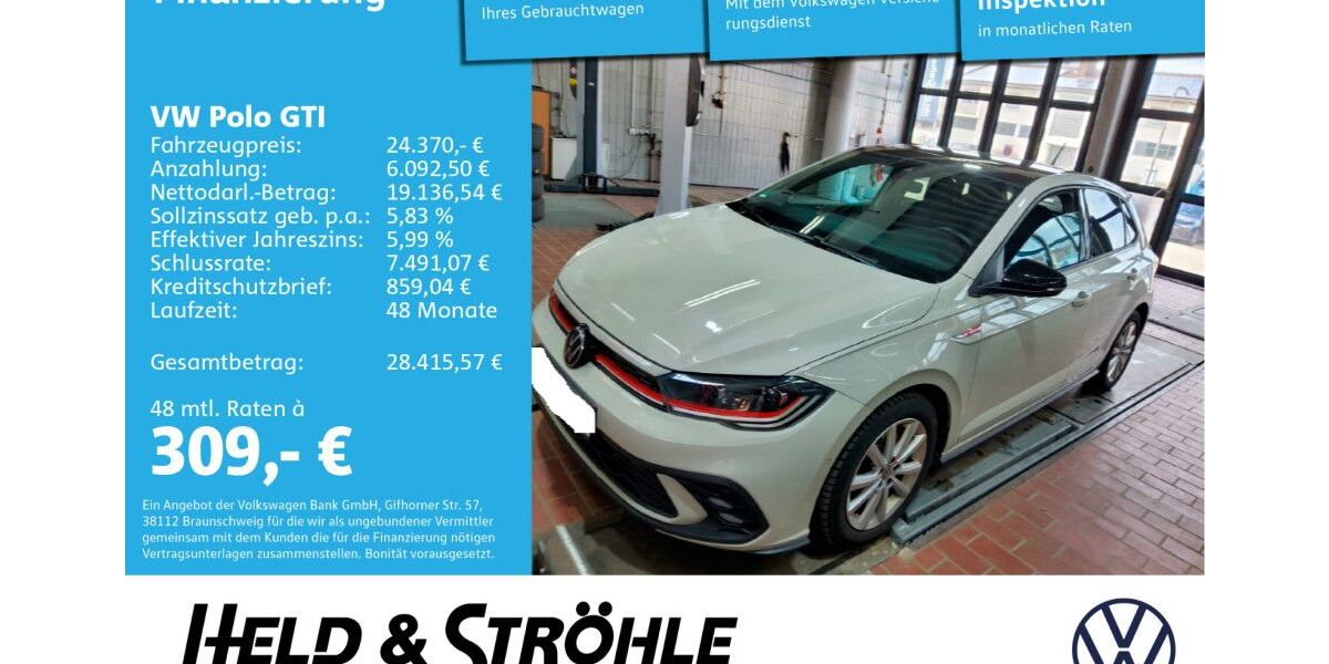 VW Polo 42.916 km 24.370 &euro; Neu-Ulm 89231
