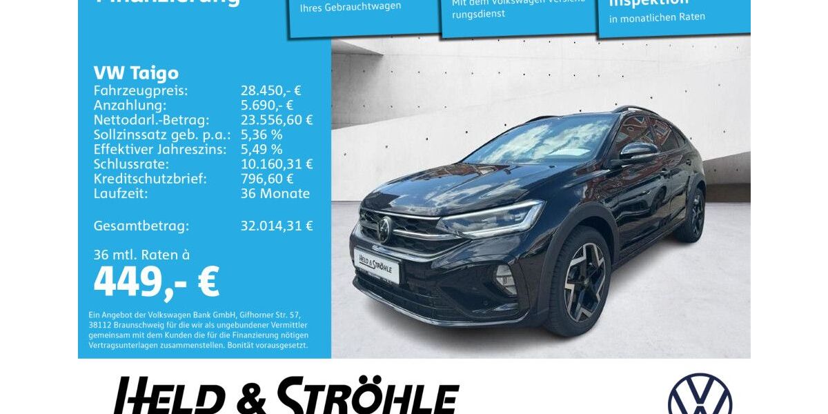 VW Taigo 4.001 km 27.450 &euro; Ulm 89077