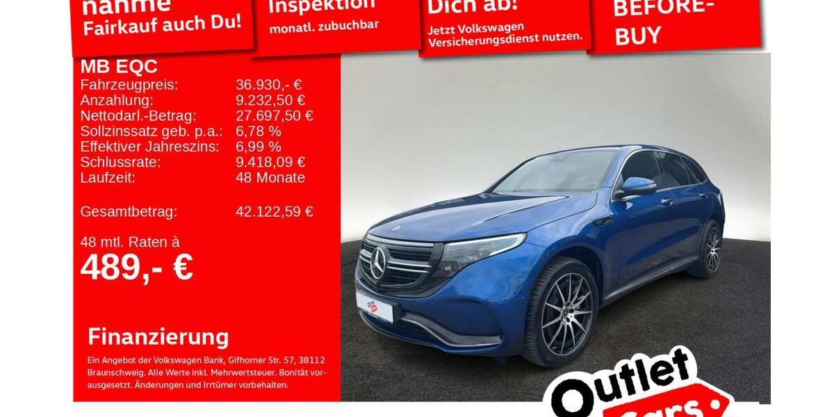 Mercedes-Benz EQC 22.578 km 36.930 &euro; Senden 89250