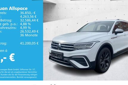 VW Tiguan Allspace 16.001 km 36.450 &euro; Neu-Ulm 89231