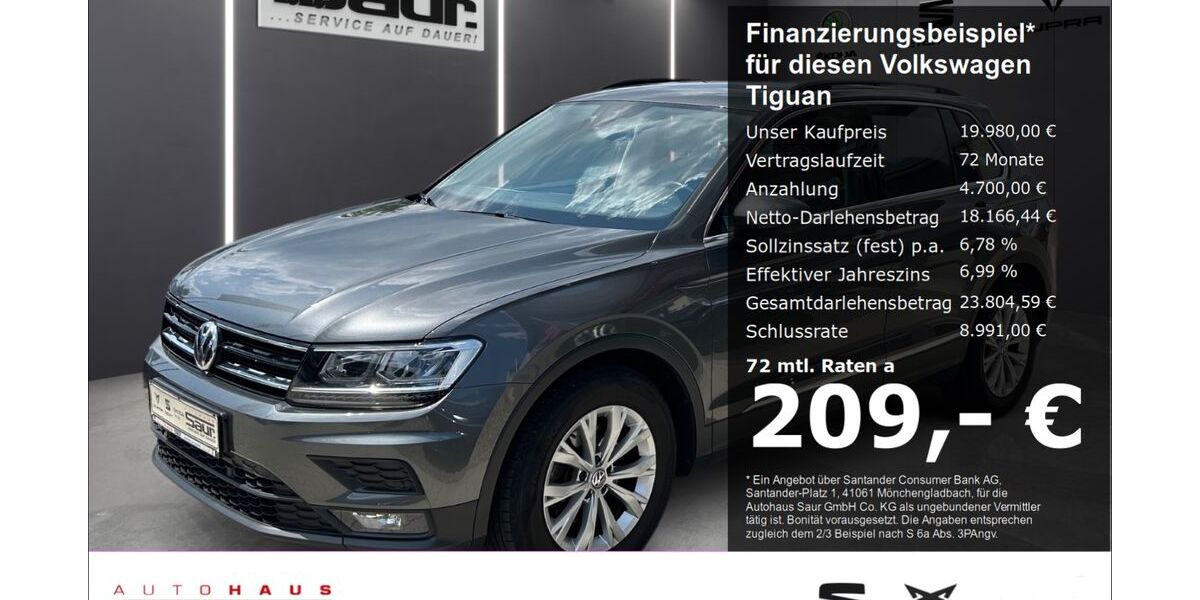 VW Tiguan 115.250 km 18.840 € Ulm 89077