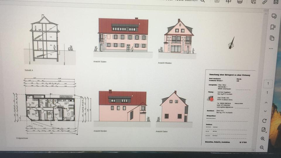 Erdgeschoßwohnung Ichenhausen - 4 Zimmer, 110 m&sup2;, 135.000&euro; | Angebot:26837307
