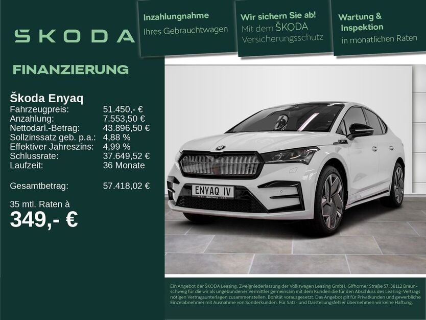 Skoda Enyaq 9.001 km 51.450 € Neu-Ulm 89231