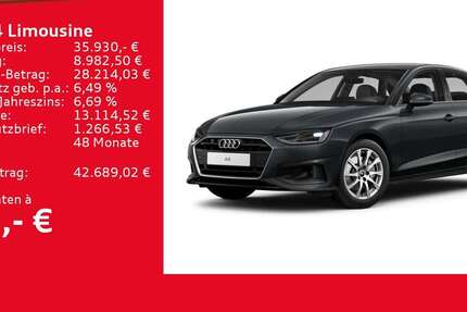 Audi A4 15.736 km 35.930 &euro; Ulm 89073