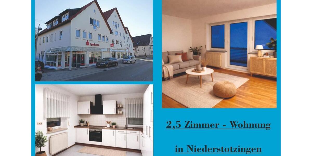 Etagenwohnung Niederstotzingen - 2.5 Zimmer, 76 m&sup2;, 248.000&euro; | Angebot:24353236