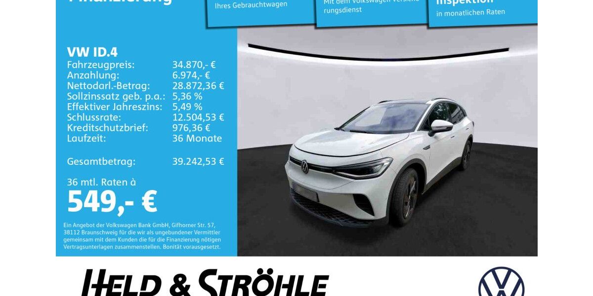 VW ID.4 21.976 km 34.870 &euro; Neu-Ulm 89231