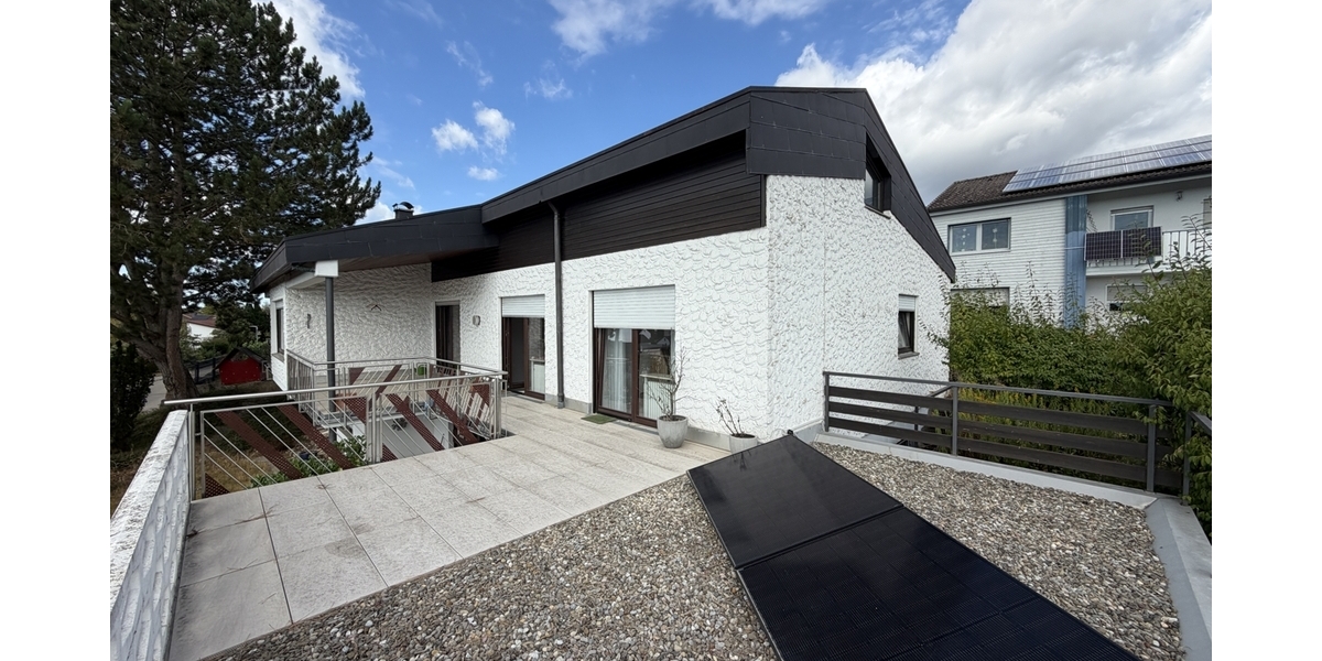 Wohnen mit Weitblick - Einfamilienhaus mit ELW in traumhafter Panoramalage von Herbrechtingen - Einfamilienhaus Herbrechtingen Herbrechtingen | Angebot:27254721