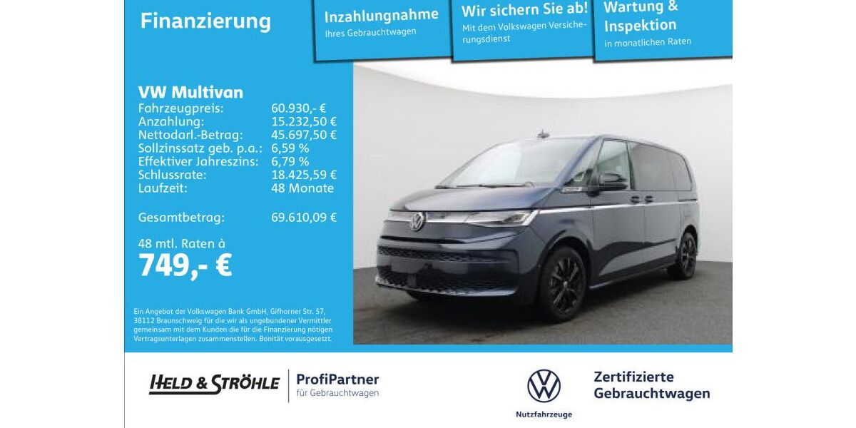 VW T7 Multivan 26.278 km 60.930 &euro; Ulm 89079