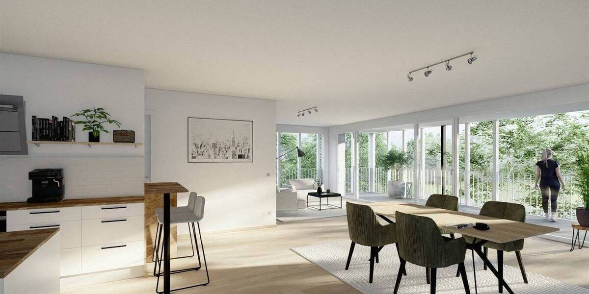 Etagenwohnung Langenau Langenau - 2 Zimmer, 52 m&sup2;, 260.500&euro; | Angebot:26388864