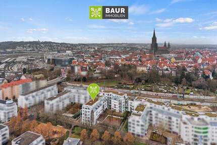 360° I Urban und Komfortabel! 3-Zimmer-Wohnung in Ulm mit TG-Stellplatz und Terrasse! 3 zimmer