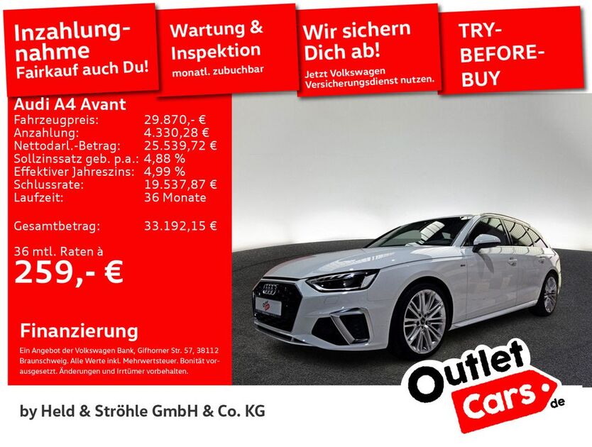 Audi A4 49.057 km 29.460 € Senden 89250