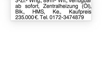 Wohnung Elchingen Oberelchingen - 3 Zimmer, 89 m&sup2;, 235.000&euro; | Angebot:26399359