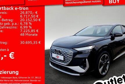 Audi Q4 e-tron 71.446 km 26.870 € Senden 89250