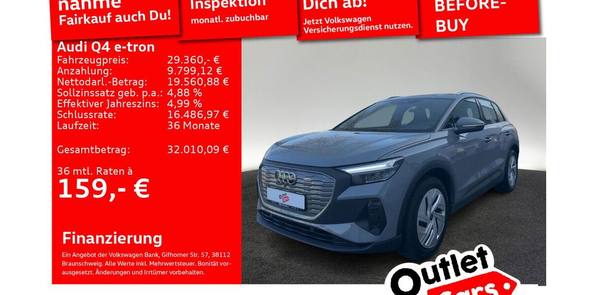 Audi Q4 e-tron 51.808 km 28.990 &euro; Senden 89250