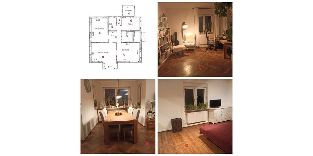 Erdgeschoßwohnung Ulm Söflingen - 3.5 Zimmer, 103 m&sup2;, 1.240&euro; | Angebot:26634512