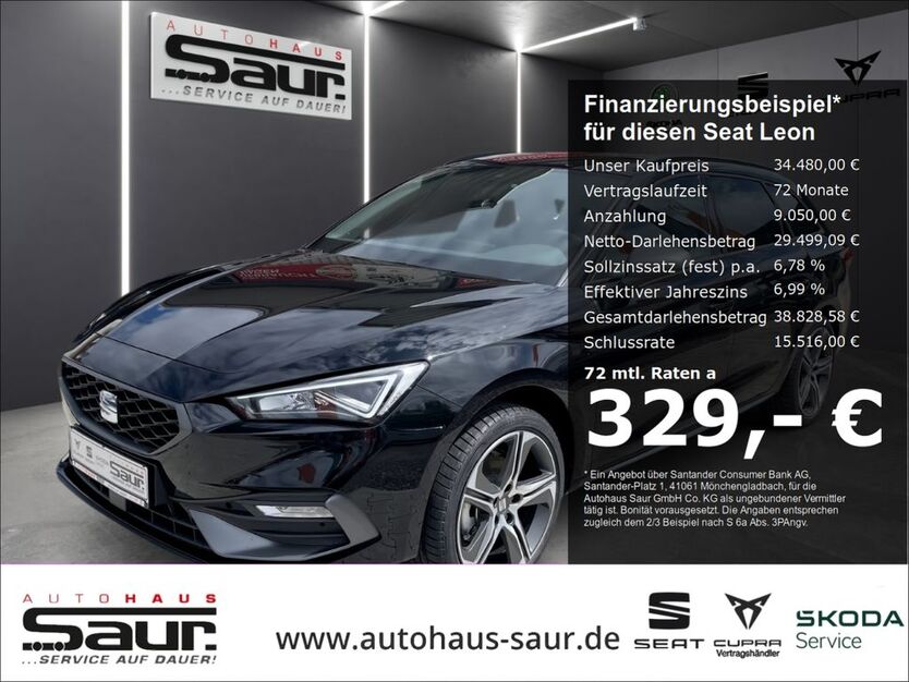 Seat Leon 10.000 km 36.780 € Ulm 89077