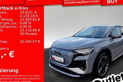 Audi Q4 e-tron 37.081 km 27.920 &euro; Senden 89250