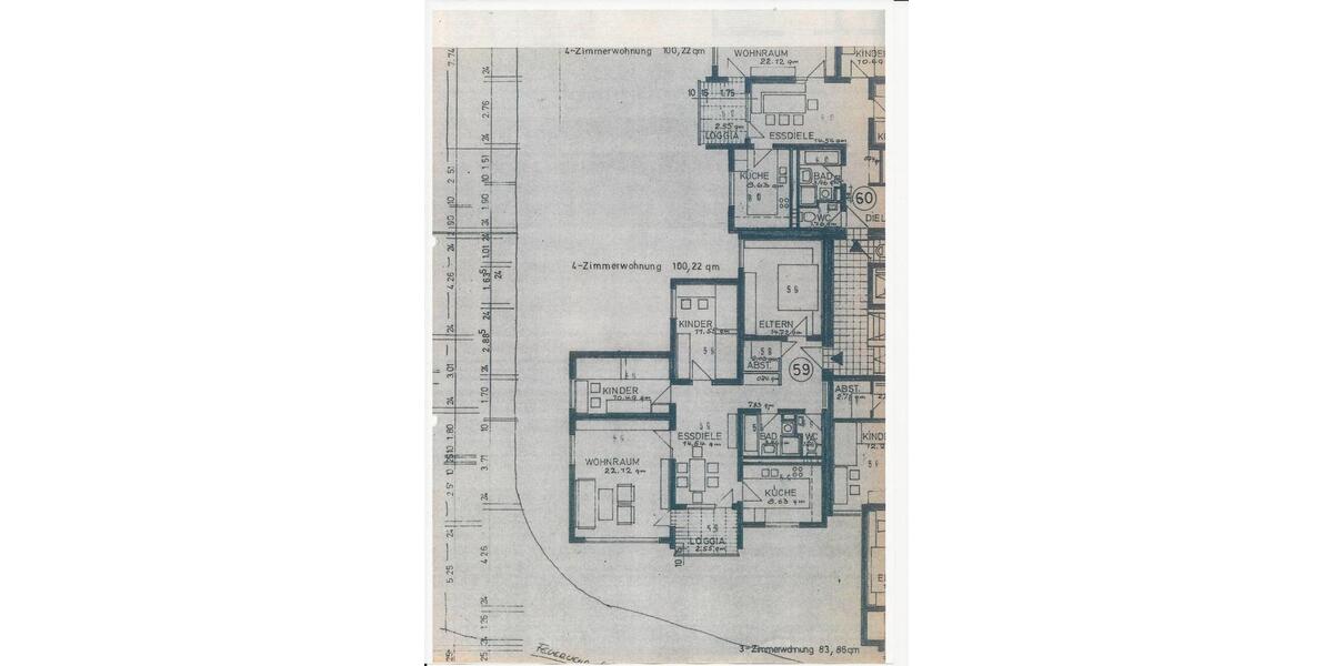 Etagenwohnung Blaustein - 4 Zimmer, 100 m&sup2;, 399.000&euro; | Angebot:26900879