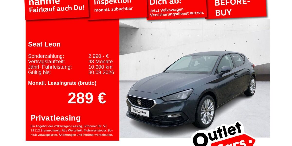 Seat Leon 1.001 km 27.950 &euro; Senden 89250