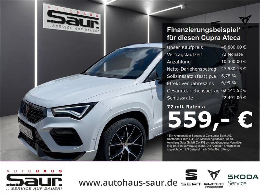 Cupra Ateca 13.000 km 48.880 € Ulm 89077