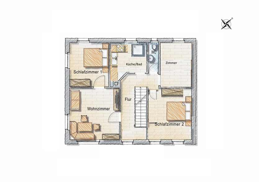 Ein bis Zweifamilienhaus mit Charme und Potenzial 8 zimmer