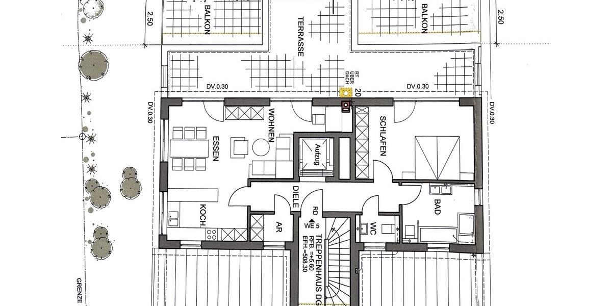 Schöne Penthousewohnung 2 zimmer