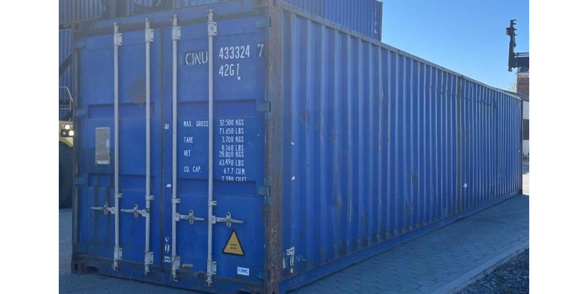 40' DV Seecontainer Lagercontainer 8'6 gebraucht in Ulm zimmer