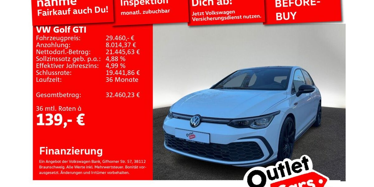 VW Golf 50.300 km 29.460 &euro; Senden 89250